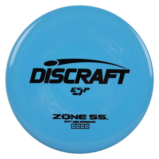 Discraft Disc Golf ESP Zone SS Putt and Approach 4/4/-1/2 Blue/Black 170-172g