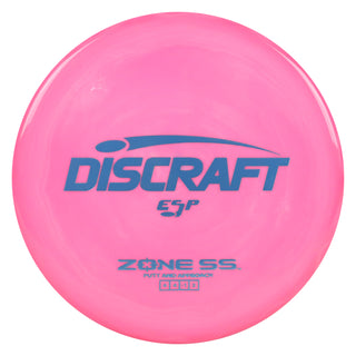 Discraft Disc Golf ESP Zone SS Putt and Approach 4/4/-1/2 Hot Pink/Slate 173-174g
