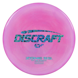 Discraft Disc Golf ESP Zone SS Putt and Approach 4/4/-1/2 Purple/Blue Hearts 173-174g