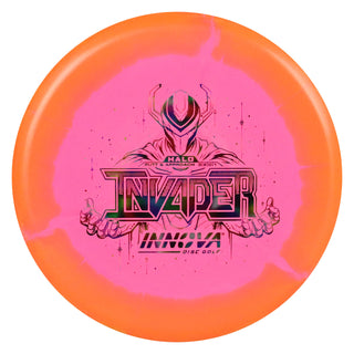 Innova Disc Golf Halo Star Invader Putter 3/2/0/1 Orange Pink/Jellybean 172 grams