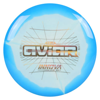 Innova Disc Golf Halo Star Aviar Putt and Approach 2/3/0/1 Blue White/Gold Holo 168 grams