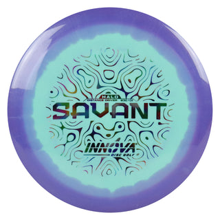 Innova Disc Golf Halo Star Savant Distance Driver 9/5/-1/2 Purple Teal/Jellybean 166 grams