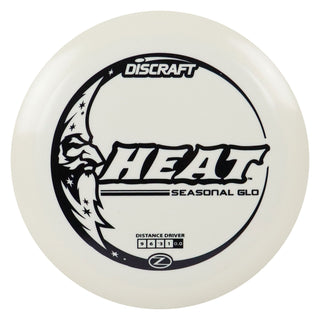 Discraft Disc Golf Glo Z Heat Distance Driver 9/6/-3/1 Glow/Black 170-172g
