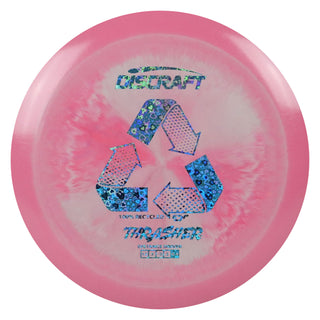 Discraft Disc Golf Recycled ESP Thrasher Distance Driver 12/5/-3/2 Pink/Blue Hearts 170-172g