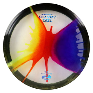 Discraft Disc Golf Z Line Fly Dye Sol Midrange Disc 4/5/-3/0 Rainbow Butterfly/Rainbow Shatter 155-159g