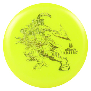 Discraft Disc Golf Paul McBeth Signature Big Z Kratos Putter 3/3/0/3 DayGlo/Green Matrix 170-172g