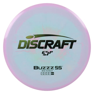 Discraft Disc Golf ESP Buzzz SS Midrange Disc 5/4/-2/1 Pink Blue/Green 177-180g