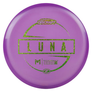 Discraft Disc Golf Paul McBeth Z Line Luna Putter 3/4/0/2 Purple/Green Shimmer 170-172g