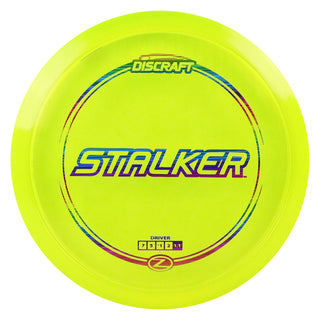 Discraft Disc Golf Z Line Stalker Fairway Driver 7/5/-1/2 Yellow/Rainbow Lines 167-169g