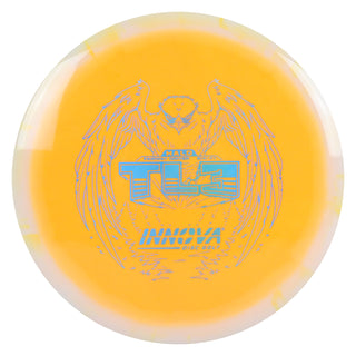 Innova Disc Golf Halo Star TL3 Fairway Driver 8/4/-1/1 White Orange/Blue Holo 167 grams