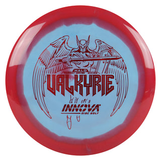 Innova Disc Golf Halo Star Valkyrie Fairway Driver 9/4/-2/2 Red Blue/Red 163 grams