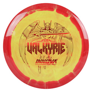 Innova Disc Golf Halo Star Valkyrie Fairway Driver 9/4/-2/2 Red Yellow/Red 159 grams