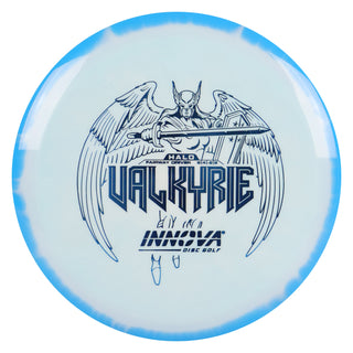 Innova Disc Golf Halo Star Valkyrie Fairway Driver 9/4/-2/2 Blue White/Blue 171 grams