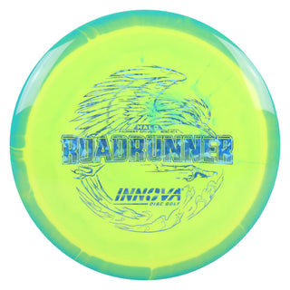 Innova Disc Golf Halo Star Roadrunner Fairway Driver 9/5/-4/1 Green Yellow/Blue Shatter 160 grams