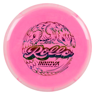 Innova Disc Golf Halo Star Rollo Midrange (Roller) 5/6/-4/1 White Pink/Rainbow 168 grams