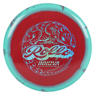 Innova Disc Golf Halo Star Rollo Midrange (Roller) 5/6/-4/1 Teal Red/Blue Holo 180 grams