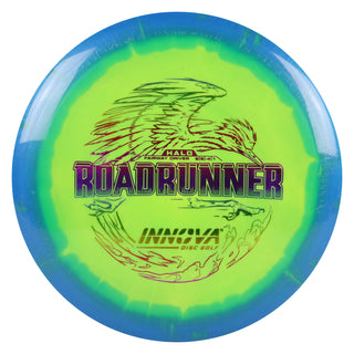 Innova Disc Golf Halo Star Roadrunner Fairway Driver 9/5/-4/1 Blue Yellow/Rainbow 149 grams