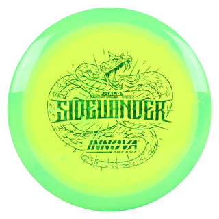 Innova Disc Golf Halo Star Sidewinder Fairway Driver 9/5/-3/1 Green Yellow/Green Shatter 169 grams