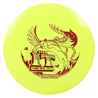 Innova Disc Golf Star IT Fairway Driver 7/6/-2/1 Yellow/Red Shimmer 173 grams