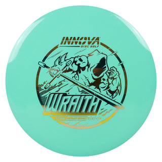Innova Disc Golf Star Wraith Distance Driver 11/5/-1/3 Teal/Blue Gold 173 grams