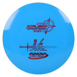 Innova Disc Golf Star Xcaliber Distance Driver 12/5/0/4 Blue/Red Shimmer 173 grams