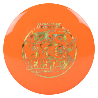 Innova Disc Golf Star Beast Distance Driver 10/5/-2/2 Orange/Gold Cubes 173 grams