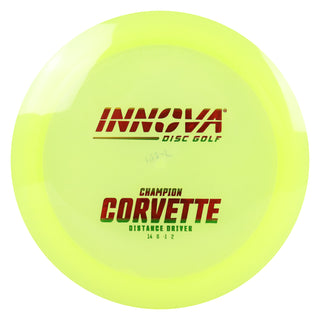 Innova Disc Golf Champion Corvette Distance Driver 14/6/-1/2 Yellow/Rasta 173 grams