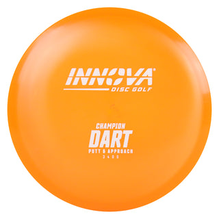 Innova Disc Golf Champion Dart Putter 3/4/0/0 Orange/White 173 grams
