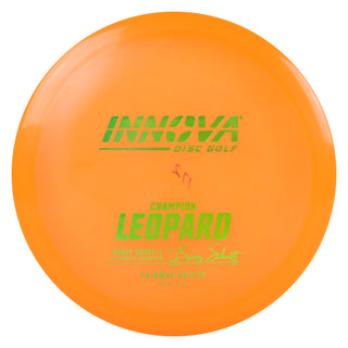 Innova Disc Golf Champion Leopard Fairway Driver 6/5/-2/1 Orange/Green Holo 172 grams