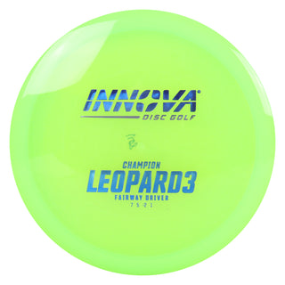 Innova Disc Golf Champion Leopard3 Fairway Driver 7/5/-2/1 Green/Blue Silver 168 grams