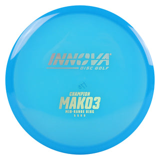 Innova Disc Golf Champion Mako3 Midrange Disc 5/5/0/0 Blue/Gold Holo 170 grams