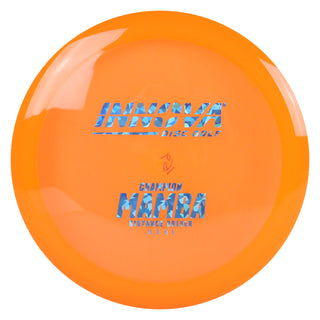 Innova Disc Golf Champion Mamba Distance Driver 11/6/-5/1 Orange/Light Blue Shatter 169 grams