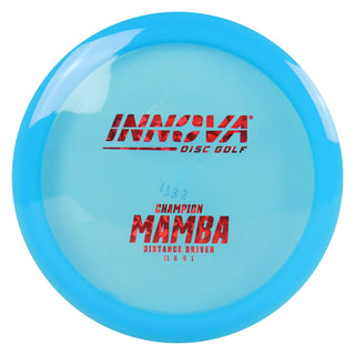 Innova Disc Golf Champion Mamba Distance Driver 11/6/-5/1 Blue/Red Shatter 173 grams