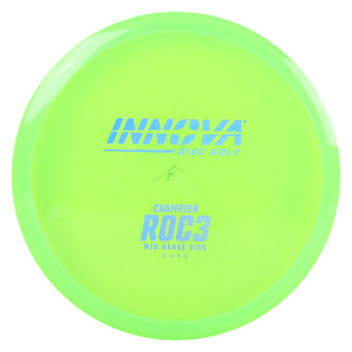 Innova Disc Golf Champion Roc3 Midrange Disc 5/4/0/3 Green/Blue Holo 175 grams