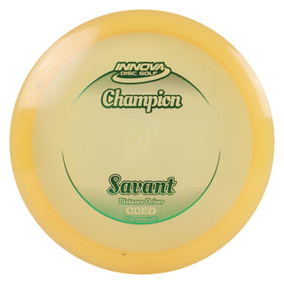 Innova Disc Golf Champion Savant Fairway Driver 9/5/-1/2 Peach/Green 172 grams