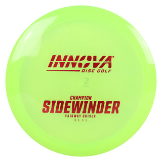 Innova Disc Golf Champion Sidewinder Fairway Driver 9/5/-3/1 DayGlo/Red 169 grams