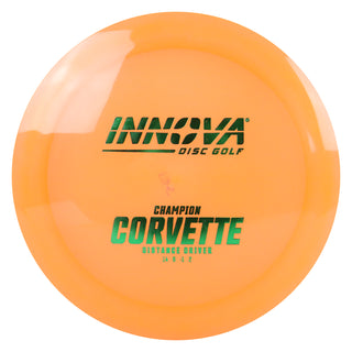 Innova Disc Golf Champion Corvette Distance Driver 14/6/-1/2 Orange/Green 173 grams