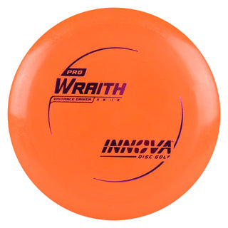 Innova Disc Golf Pro Wraith Distance Driver 11/5/-1/3 Blood Orange/Purple 162 grams