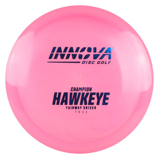 Innova Disc Golf Champion Hawkeye Fairway Driver 7/5/-1/1 Pink/Blue 162 grams