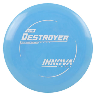 Innova Disc Golf Pro Destroyer Distance Driver 12/5/-1/3 Light Blue/White 173 grams
