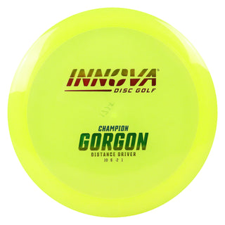 Innova Disc Golf Champion Gorgon Distance Driver 10/6/-2/1 Yellow/Rainbow 173 grams