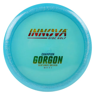Innova Disc Golf Champion Gorgon Distance Driver 10/6/-2/1 Blue/Rainbow 167 grams