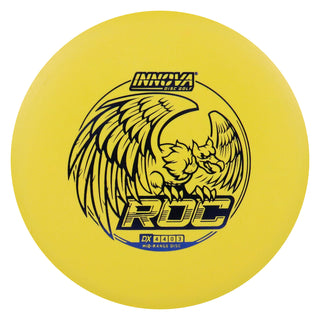 Innova Disc Golf DX Roc Midrange Disc 4/4/0/3 Yellow/Navy 173 grams