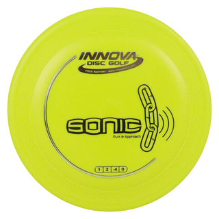Innova Disc Golf DX Sonic Putter 1/2/-4/0 Yellow/Silver 170 grams