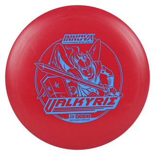 Innova Disc Golf DX Valkyrie Distance Driver 9/4/-2/2 Red/Light Blue 175 grams