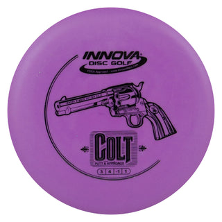 Innova Disc Golf DX Colt Putter Putting Disc 3/4/-1/1 Purple/Black 168 grams