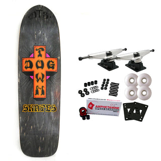 Dogtown Skateboard Complete Big Boy Black Old School 9" x 32.5"