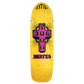 Dogtown Skateboard Deck Bigger Boy Yellow Old School 9.5" x 32.4"
