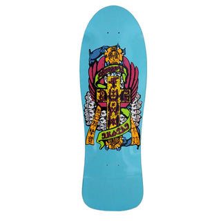 Dogtown Skateboard Deck Dressen Hands Reissue Sky Blue Old School 10.1" x 30.3"