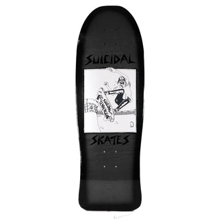 Dogtown Skateboard Deck Suicidal Pool Skater Re-Issue Blue Fade Black Old School 10.125" x 30.325"